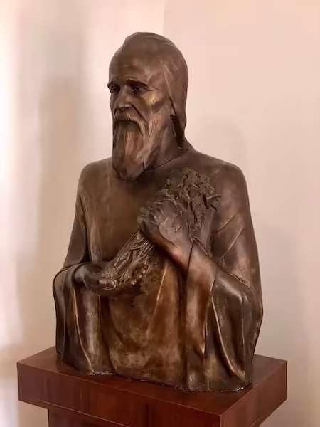 Heiligen Mönch Agapit